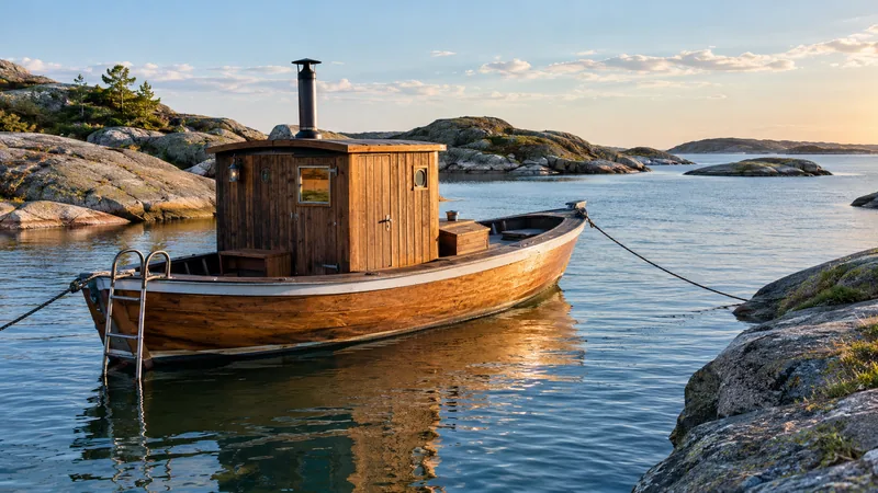 Skärgårdskryssning med bastu